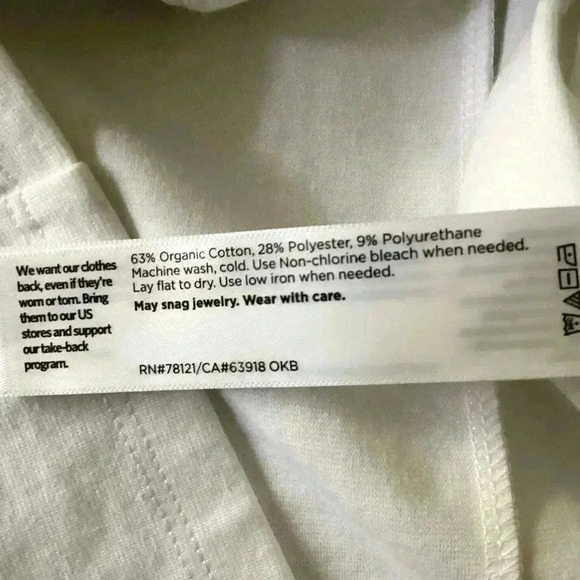 Eileen Fisher  white Organic Cotton Ponte Zip-Front Jacket  S preppy minimalist - Picture 5 of 6